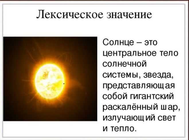 Что нашли в солнце. Лексическое значение слова солнце. Информация о солнце. Доклад о солнце. Лексическрн значение слово срлнце.