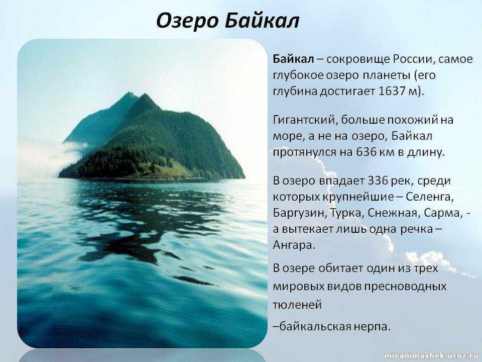 1 любое озеро. Озеро Байкал - самое глубокое озеро планеты.. Озеро Байкал сокровище России. Байкал доклад кратко. Рассказ о озере Байкал для 4 класса.