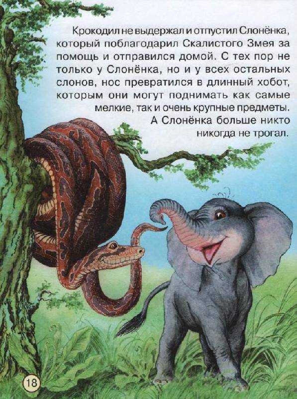 Читательский дневник про слона. Киплинг сказка про слона. Сказка Слоненок Киплинг. Рассказ про слоненка.