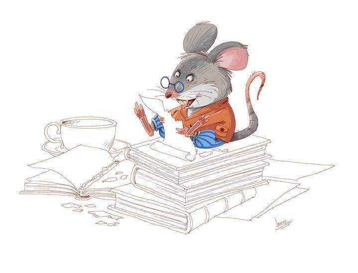 Сказка об умном мышонке