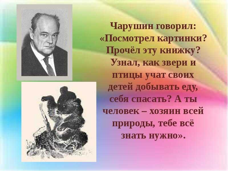 План рассказа кабан чарушина 4 класс