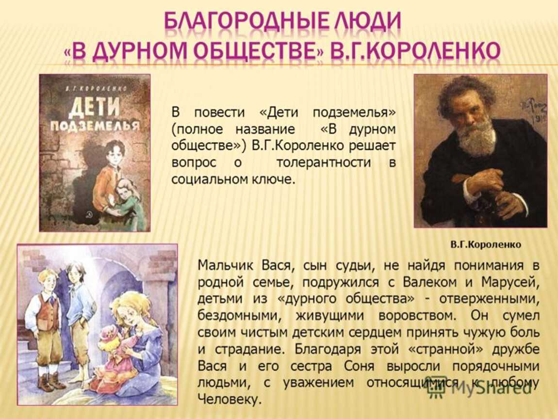 «в дурном обществе» краткое содержание для читательского дневника по рассказу короленко (6 класс) – суть, главная мысль, отзыв, сюжет