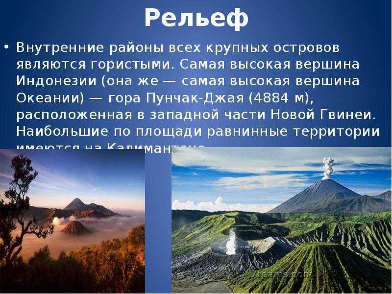 План описание страны индонезия по плану 7 класс география