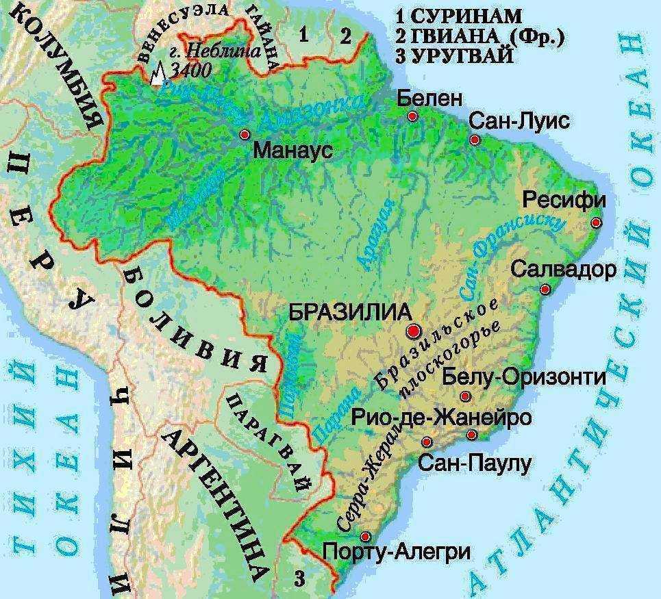 Интересные факты о бразилии :: инфониак