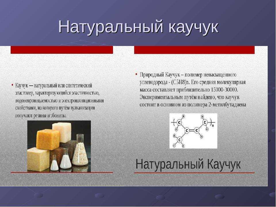 Презентация натуральный каучук 10 класс рудзитис