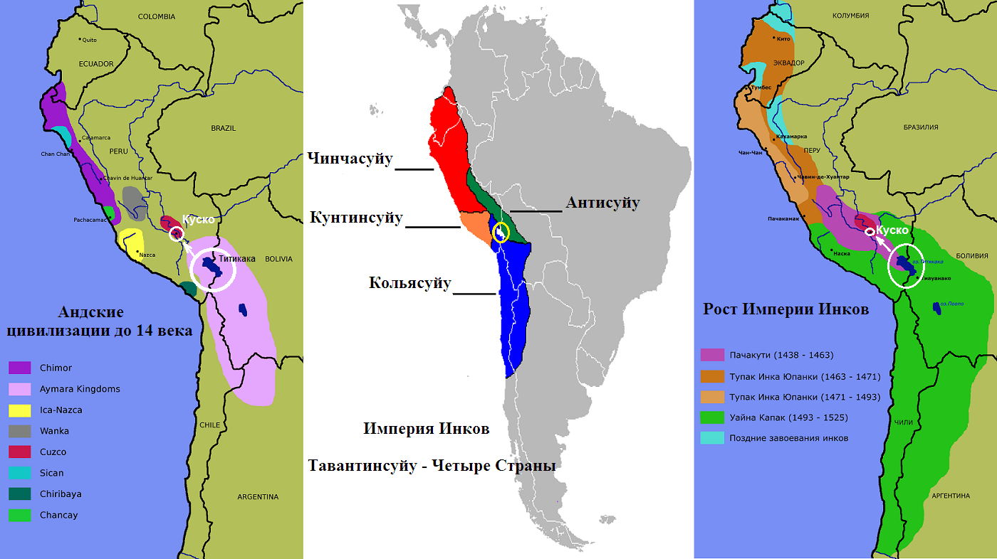 Империя инков в Южной Америке