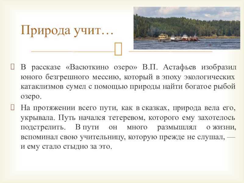 Краткое содержание астафьев васюткино озеро для читательского дневника, читать краткий пересказ онлайн