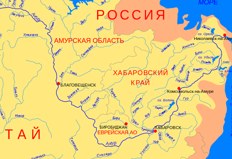 Река амур