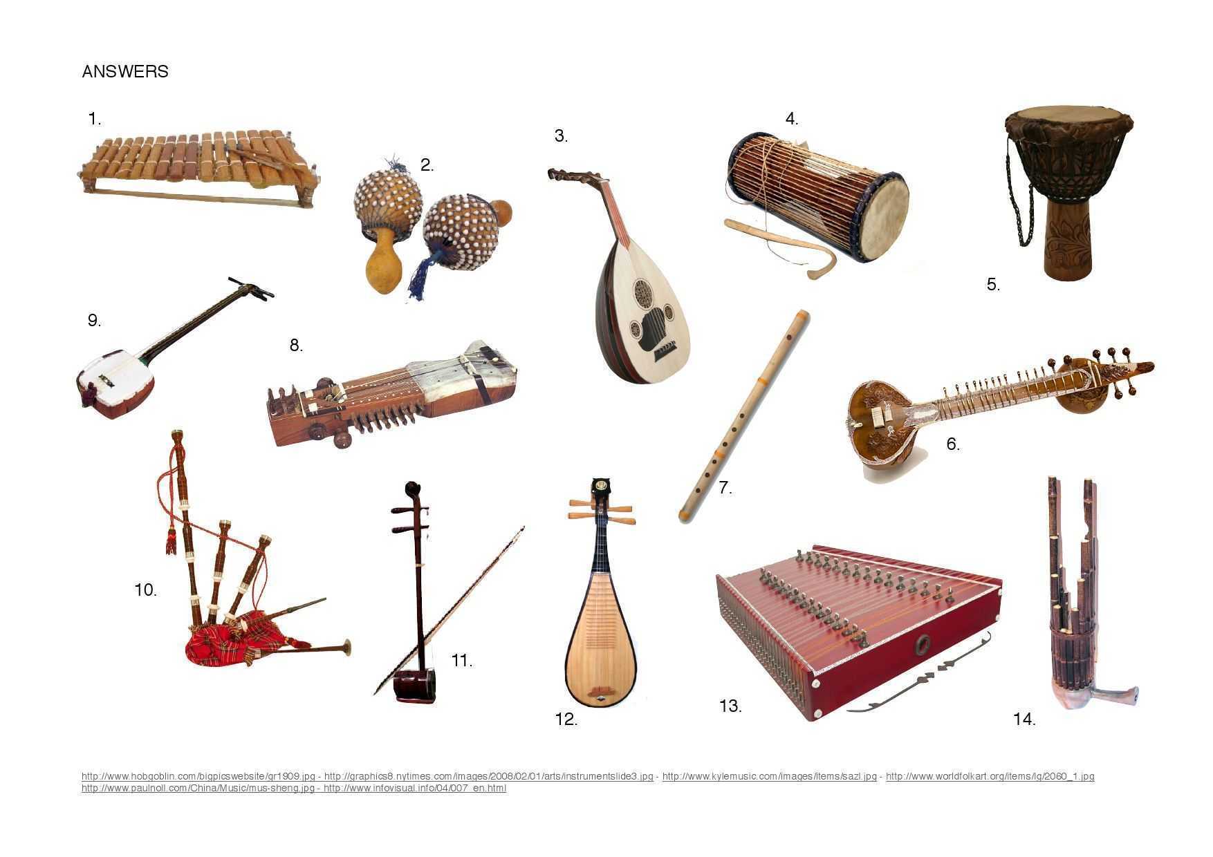 Расскажите детям о музыкальных инструментах - емельянова э.