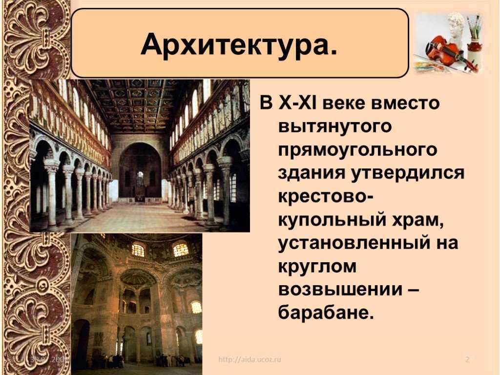 Краткая история византийского искусства