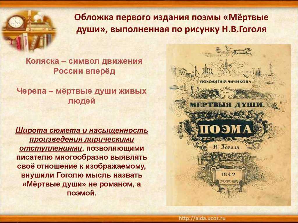 Сколько томов в мертвых душах гоголя запланировано. Поэма Гоголя мертвые души. Мертвые души обложка 1842.