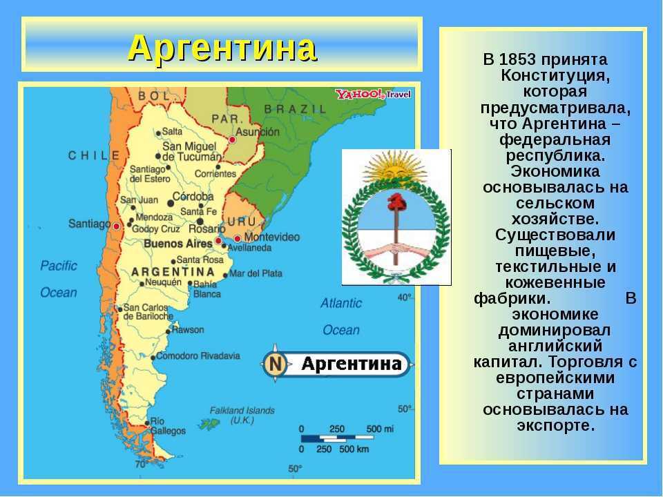 Аргентина: краткое описание и характеристика страны