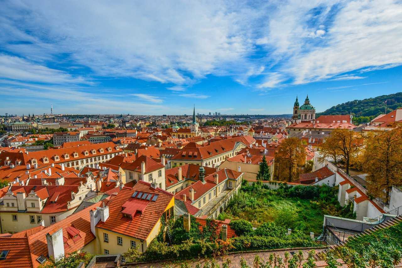Чехия Прага панорама