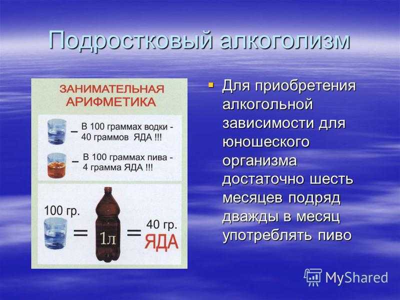 Негативное влияние алкоголя на организм