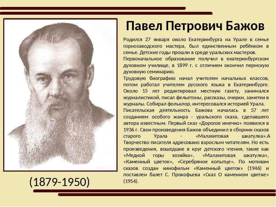 Бажов биография кратко самое важное. Биография Павла Петровича Бажова 4 класс. П.П.Бажов краткая биография. П П Бажов биография для 4 класса. Краткая биография Павла Петровича Бажова.