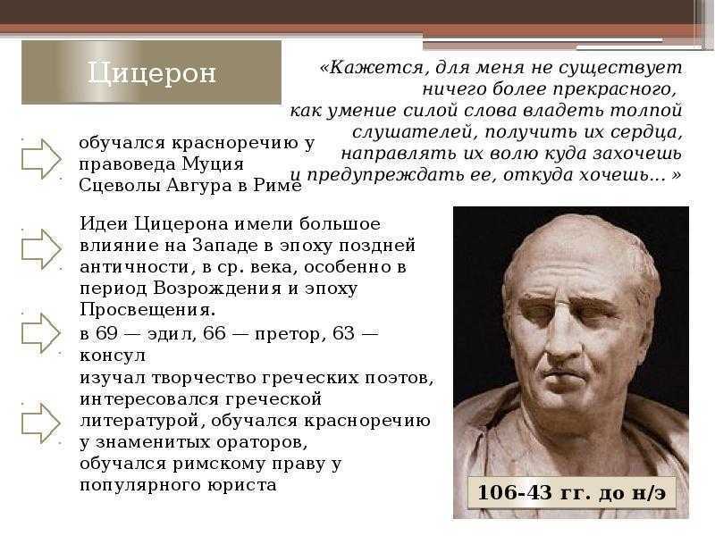 Цицерон марк туллий