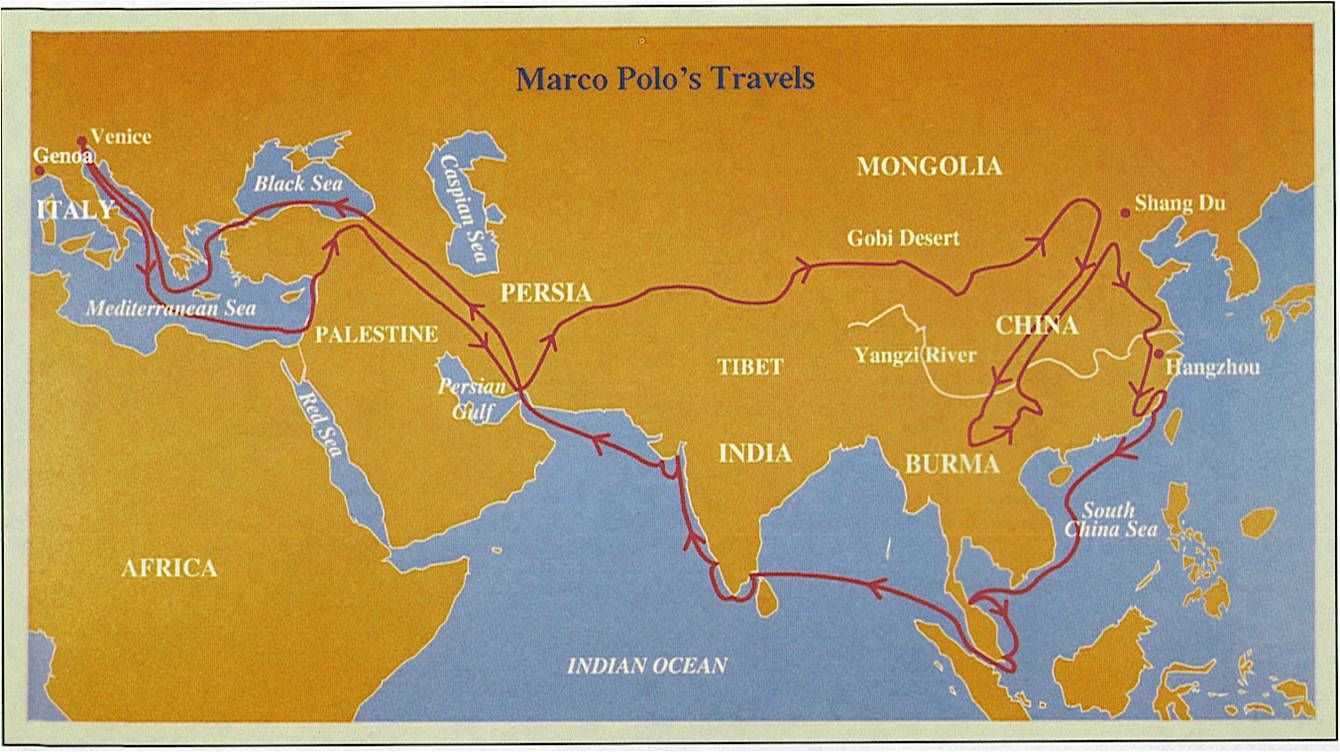 Карта marco polo