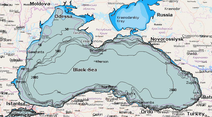 Глубина черного средняя и максимальная. Рельеф дна черного моря. Чёрное море глубина рельеф дна. Карта дна черного моря с рельефом. Карта глубин черного моря.
