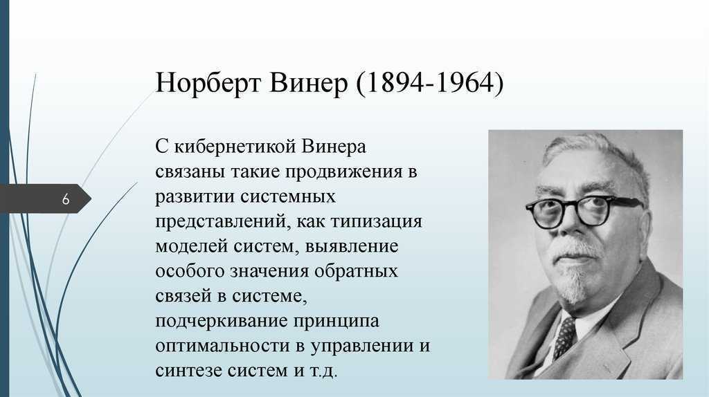 Какова роль норберта. Норберт Винер. Норберт Винер «1894 – 1964 гг.». Винер Норберт основоположник кибернетики. Винер ученый.