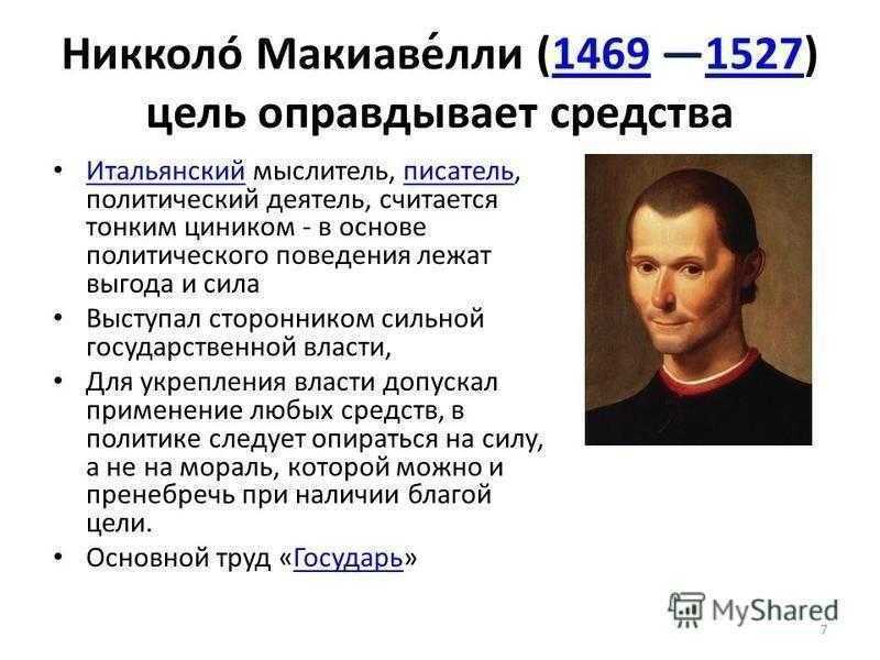 Никколо макиавелли произведения